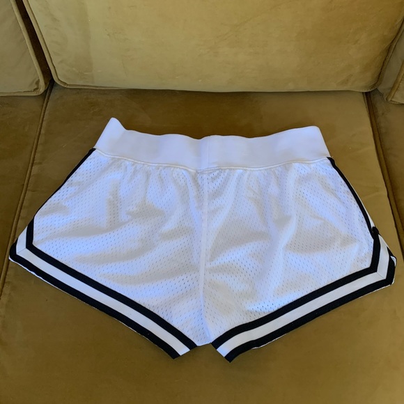 NWOT Champion White Mesh Notch Side Short | L Large - Picture 6 of 16
